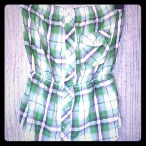 Tube top strapless shirt